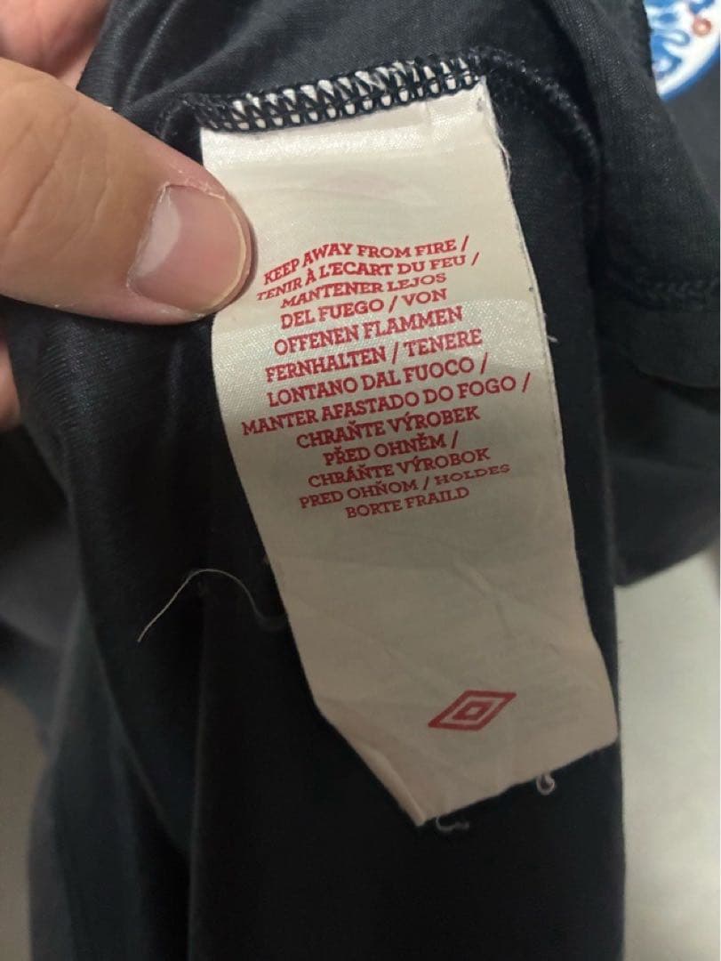 UMBRO アンブロ イングランド代表 11-12 ユニフォーム アウェイ 44