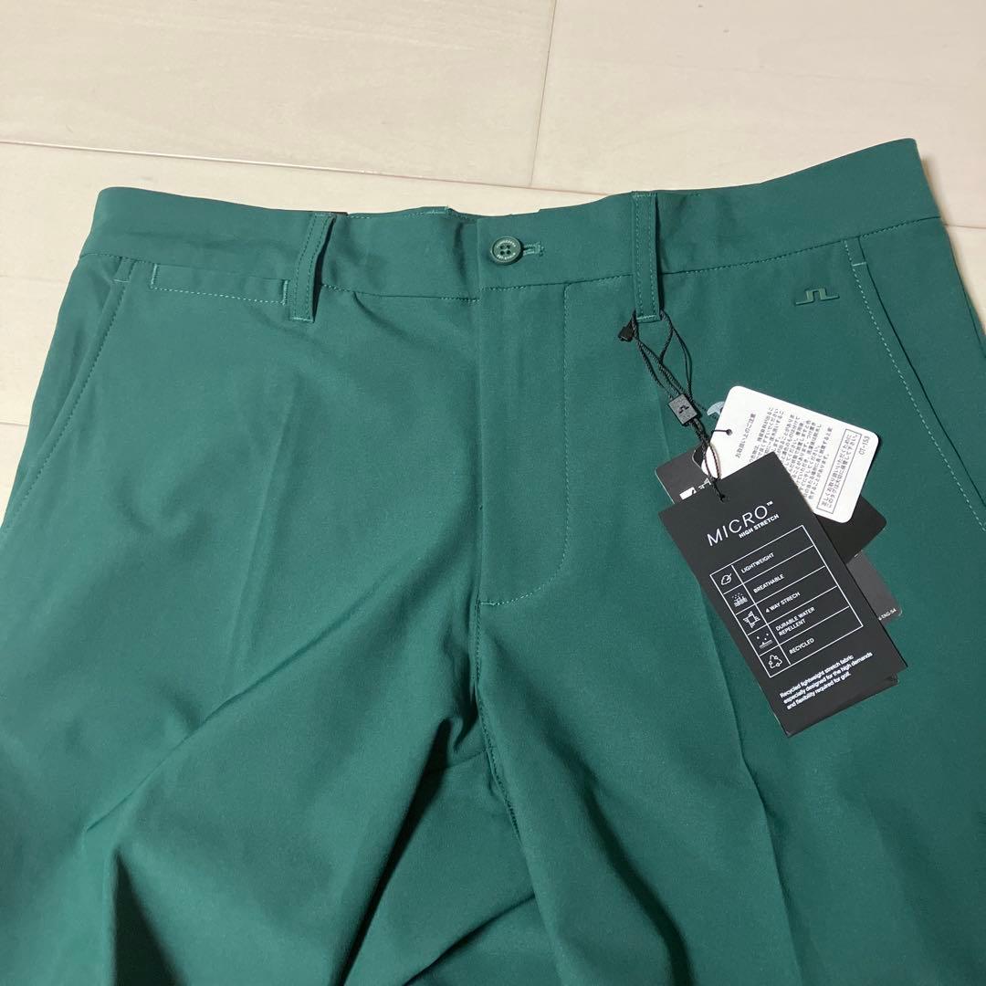 J.LINDEBERG リンドバーグ　メンズ　ストレッチロングパンツ　緑　31