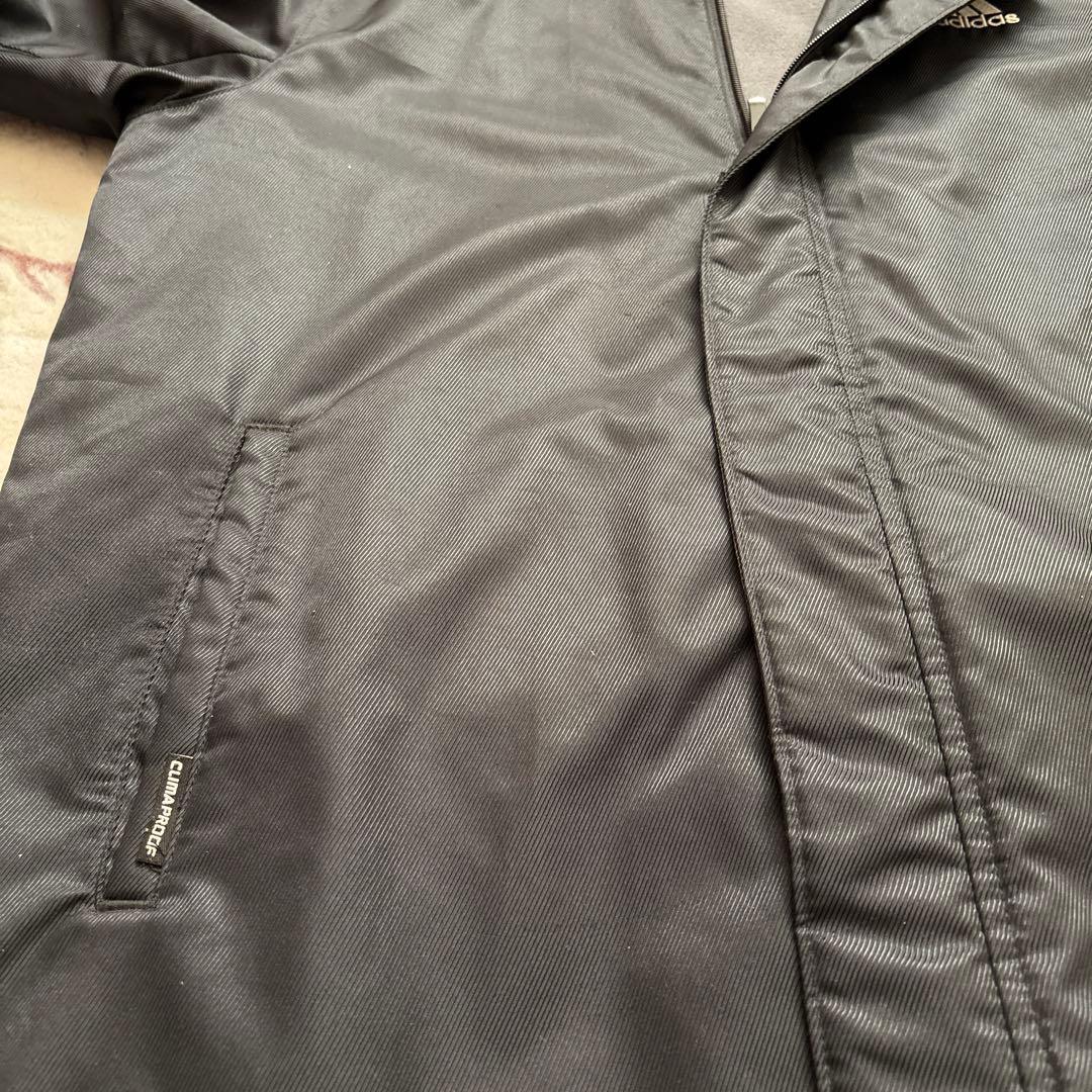 adidas CLIMAPROOF ベンチコート ブラック ハーフコート　美品
