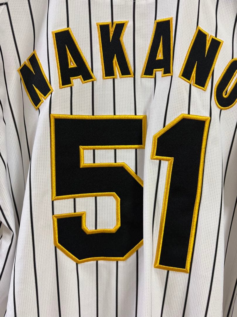阪神タイガース　Tigers ユニフォーム 51 中野