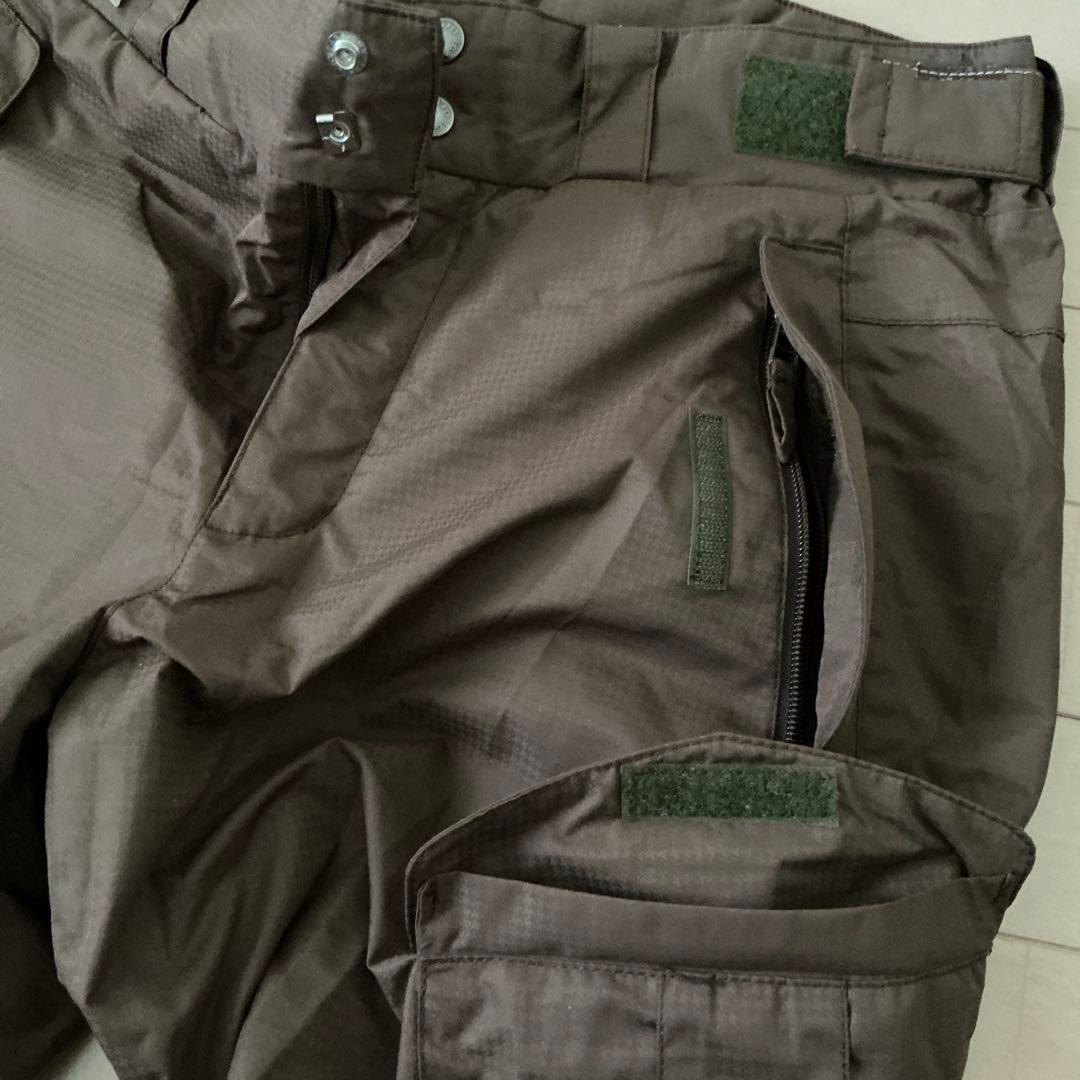 HH グレー ジャケットMサイズ+IGNIOブラウンパンツSサイズ上下セット美品