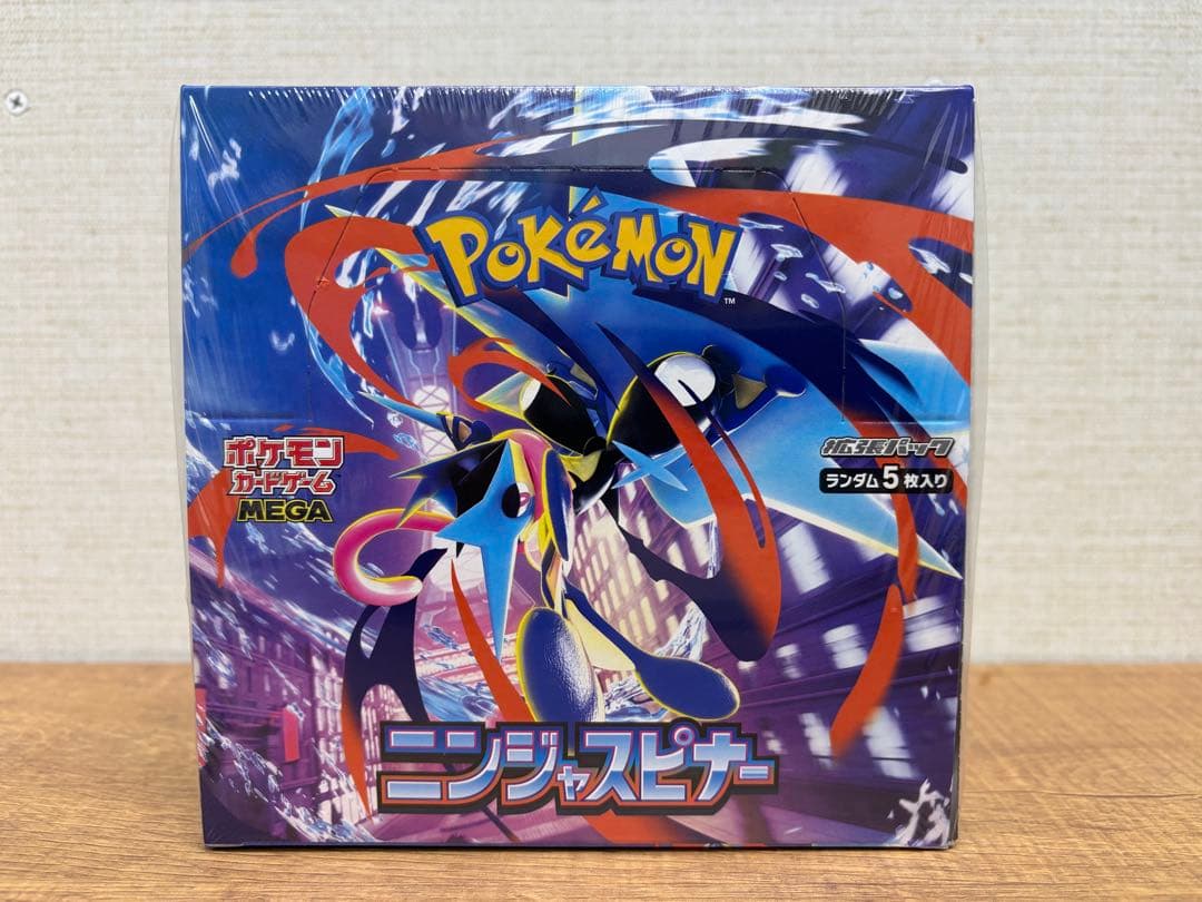 【シュリンク付き】ポケモンカードMEGAニンジャスピナー