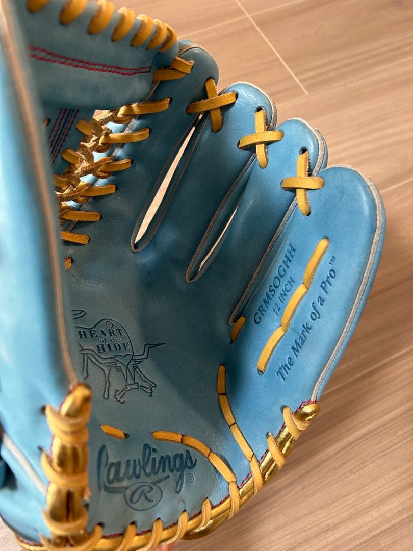 【Rawlings】マーカスストローマン風 軟式右投げ投手用　オーダーグラブ
