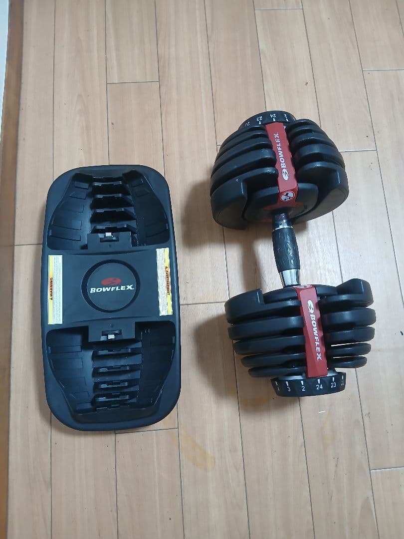 Bowflex ボウフレックス　可変式ダンベル 24kg x 1個
