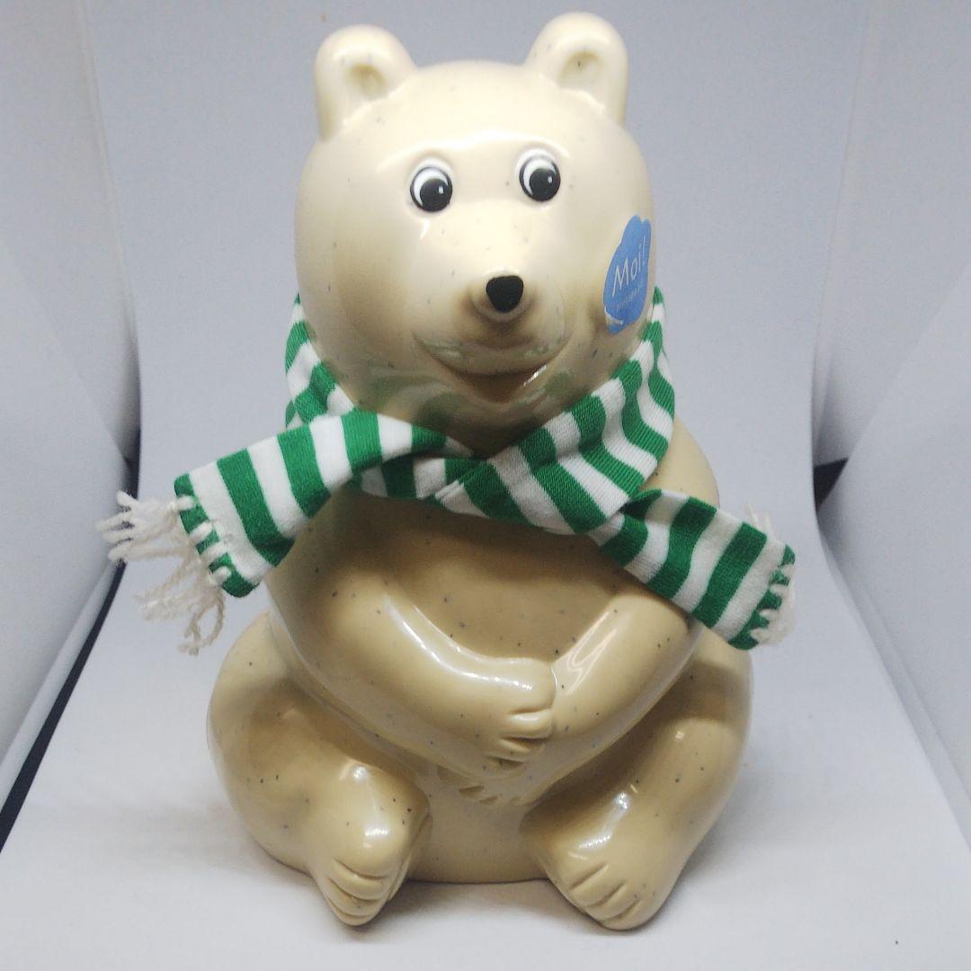 しろくま貯金箱ポーラーベアー貯金箱×5体