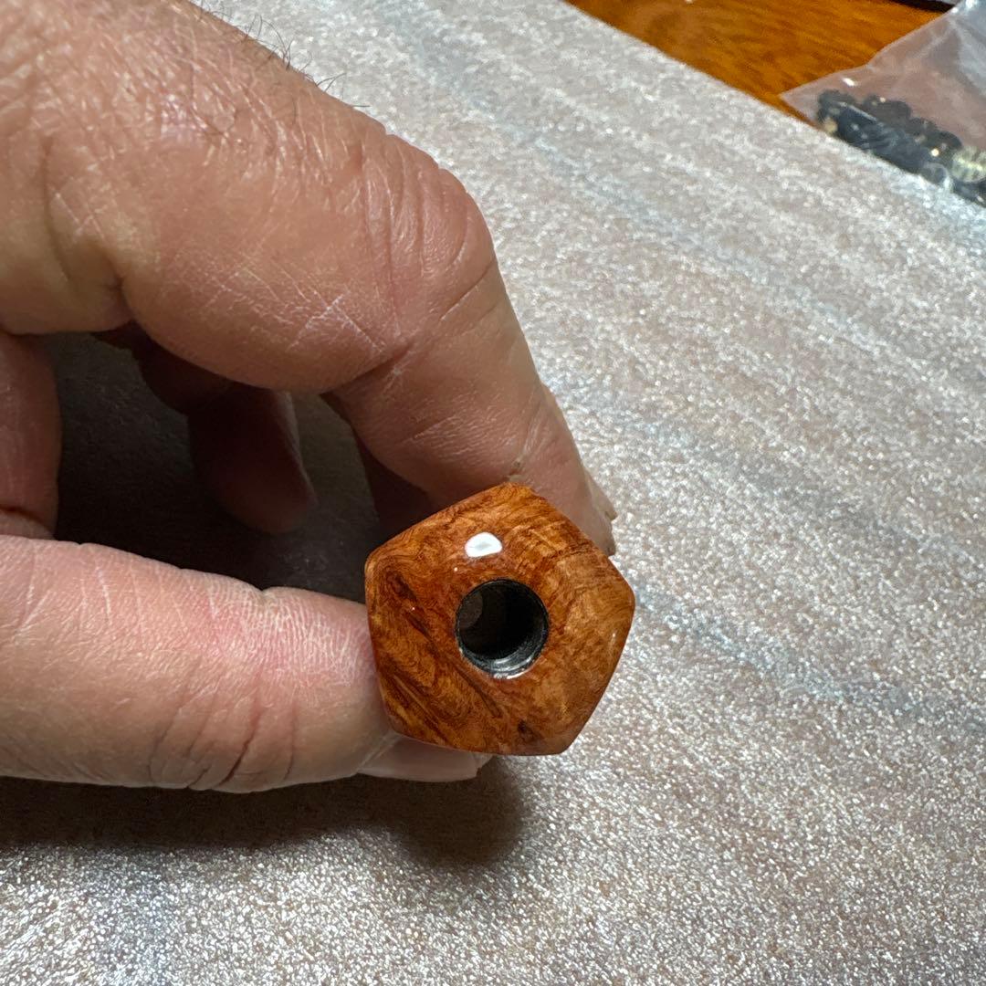 スプリームスタイル　新型ペンタゴン　超ロングL 本花梨瘤　赤