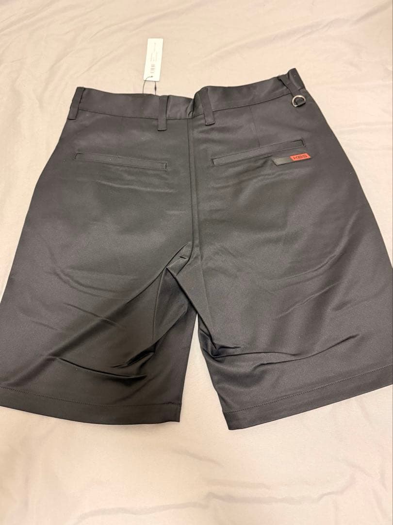 KBS ゴルフウェア ハーフパンツ 黒 ショートパンツ メンズ レディース美品