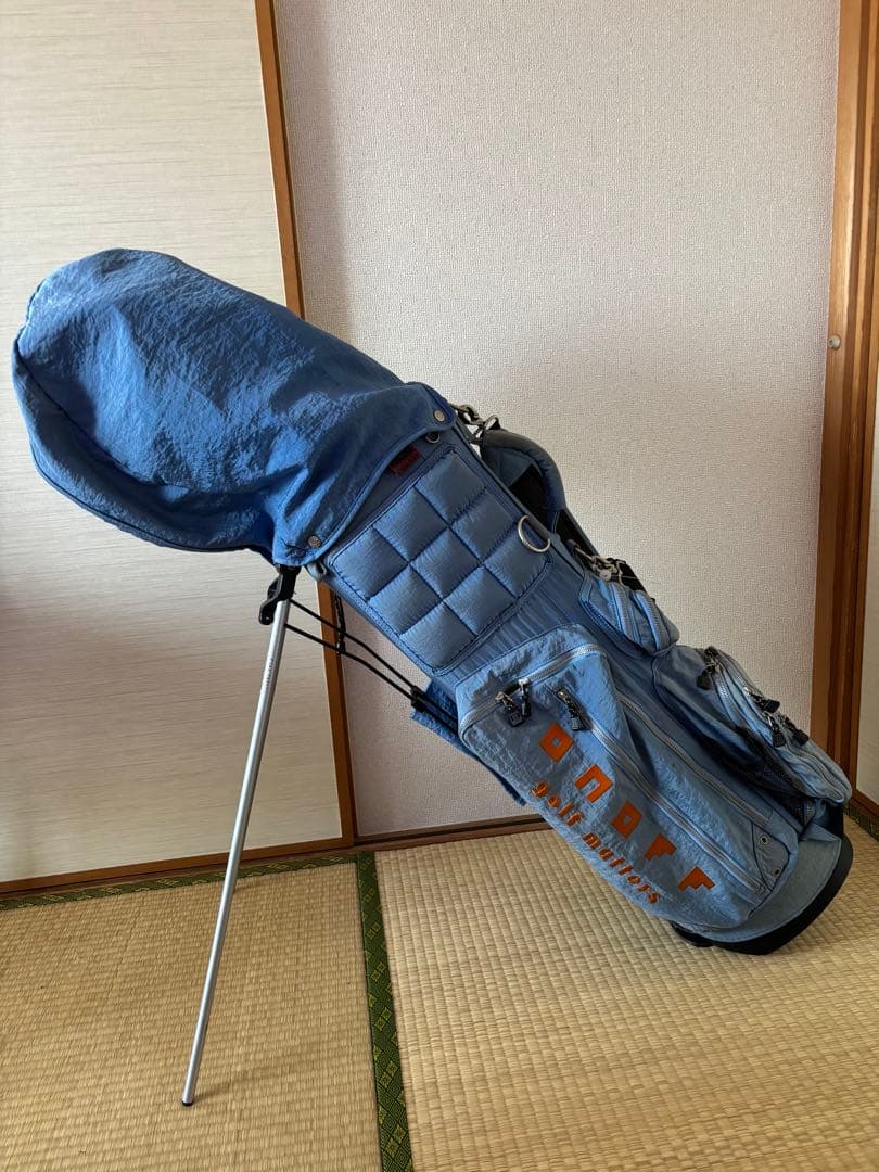 onoff スタンドバッグ 青