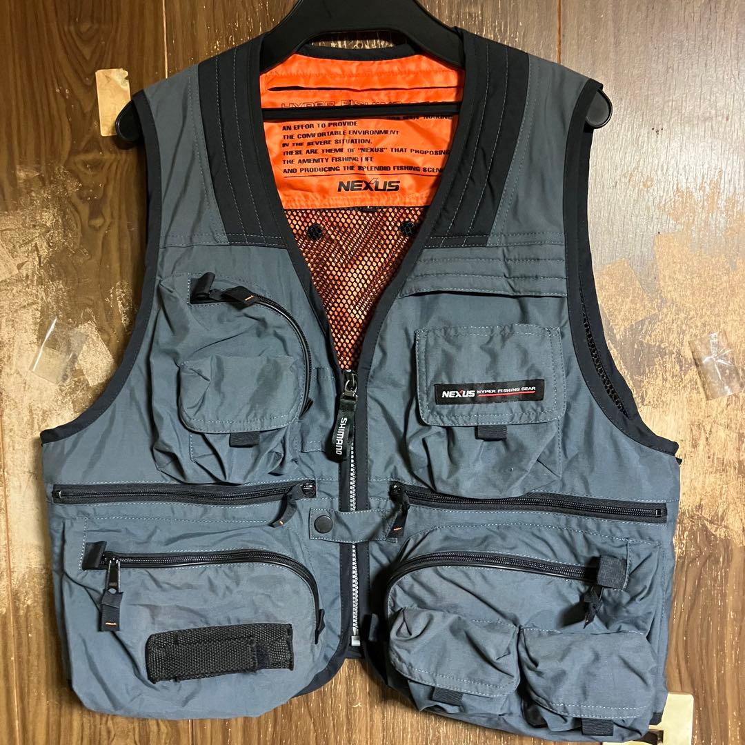 シマノSHIMANO✴️NEXUSフィッシングベスト FISHING GEAR釣り