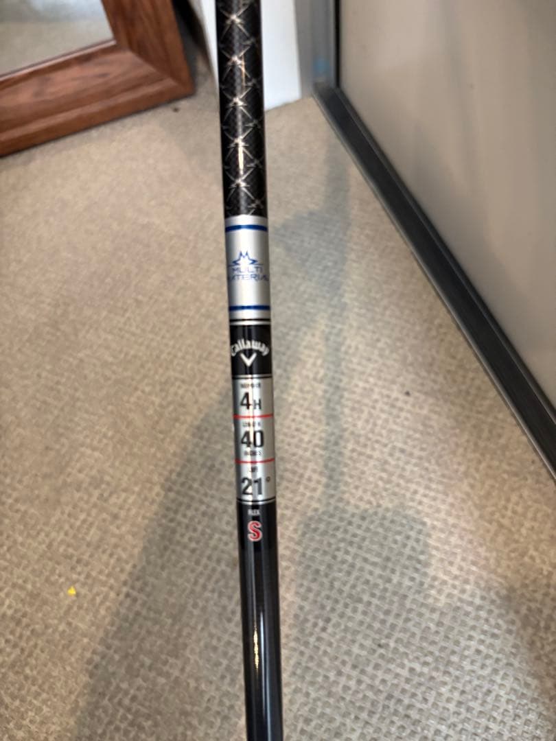 【美品】Callaway PARADYM Ai SMOKE 4U 21° S