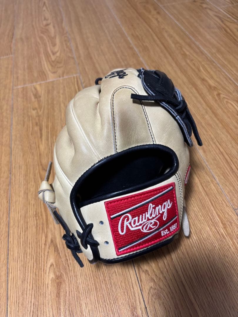 Rawlings 軟式グローブ　オーダー　内野手用　グラブ袋付き
