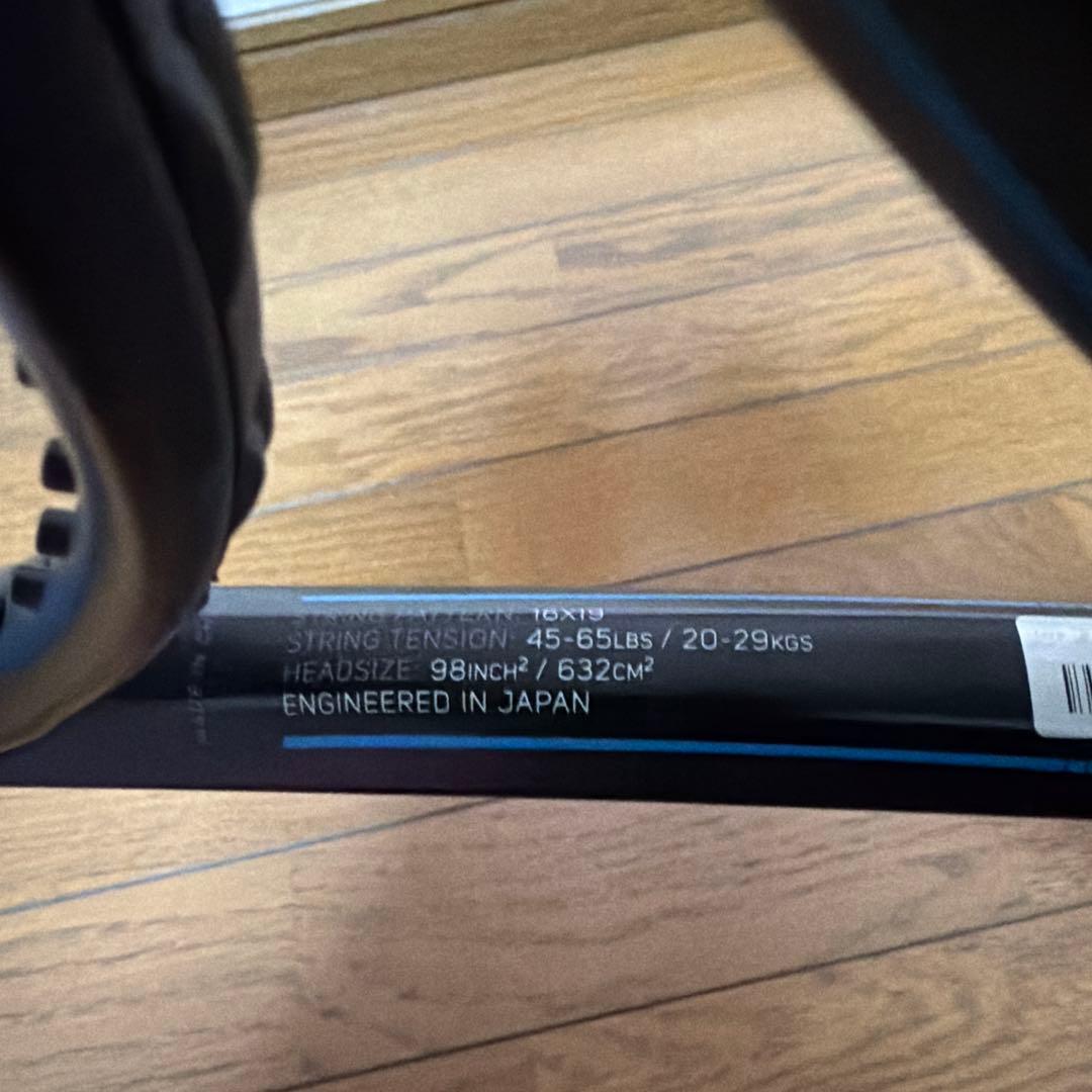 DUNLOP FX500 テニスラケット 黒/青