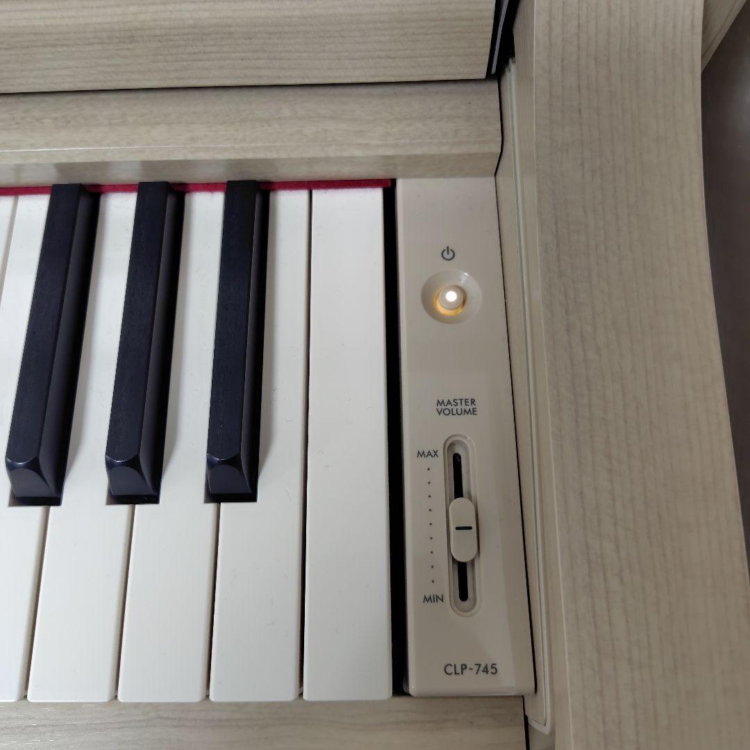 【J.Jかおり】YAMAHA　クラビノーバ CLP745WA 2024年製