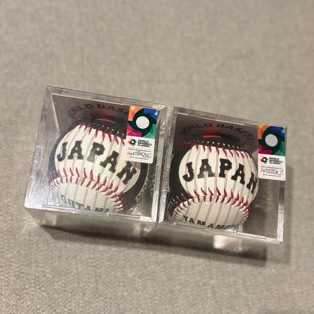 WBC 2026 ローリングス レプリカボール　大谷翔平　山本由伸二個セット新品