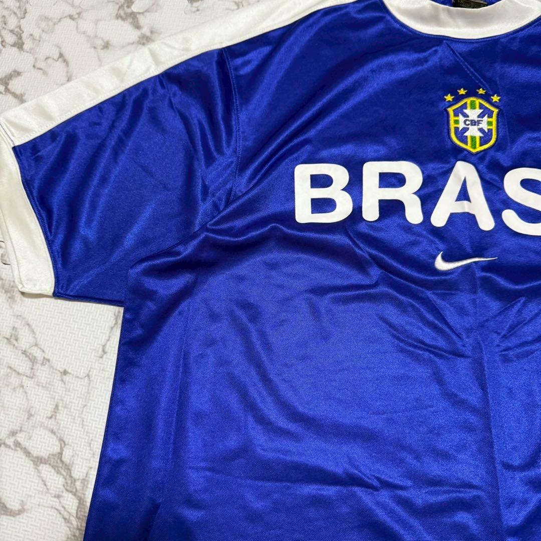 レア色 ブラジル代表 2002年 NIKE製 トレーニングジャージ ユニフォーム