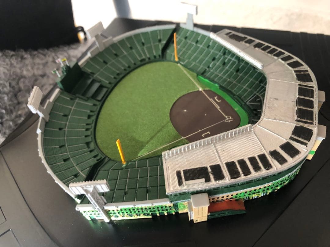 甲子園100周年　①ジオラマ模型②ピンバッチ　まとめ売り美品