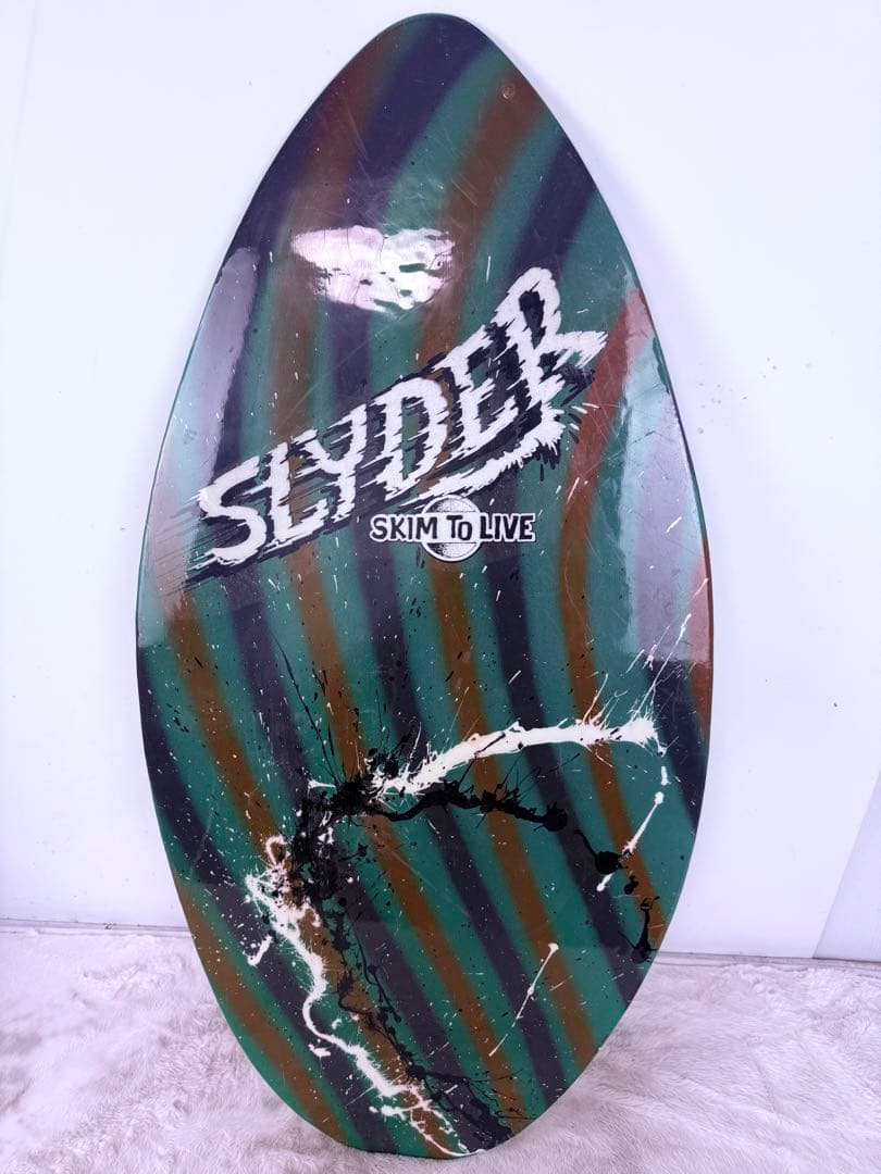 綺麗です♪ SLYDER SKM to LIVE スキムボード ウッド 木製