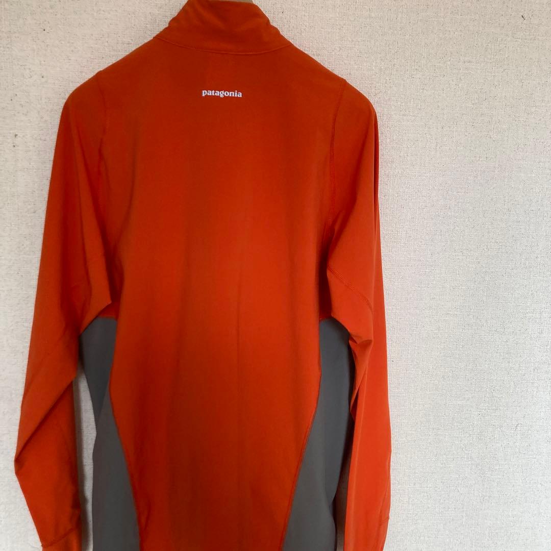 patagonia パタゴニア　メンズ　ジップジャケット M オレンジ　フリース