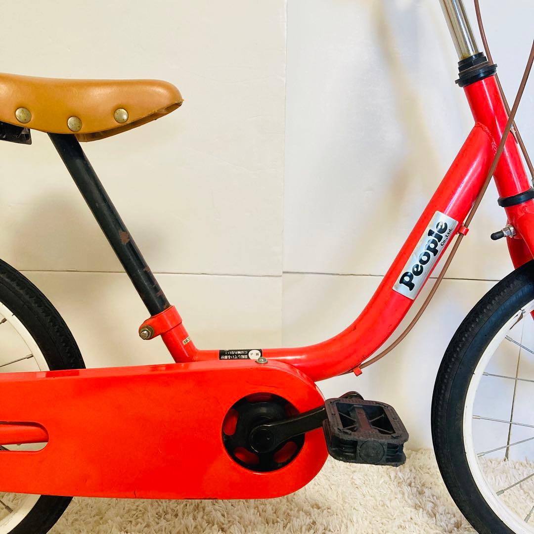 【直接取引限定】　ピープル ケッターサイクル 18インチ 子供用自転車　反射板