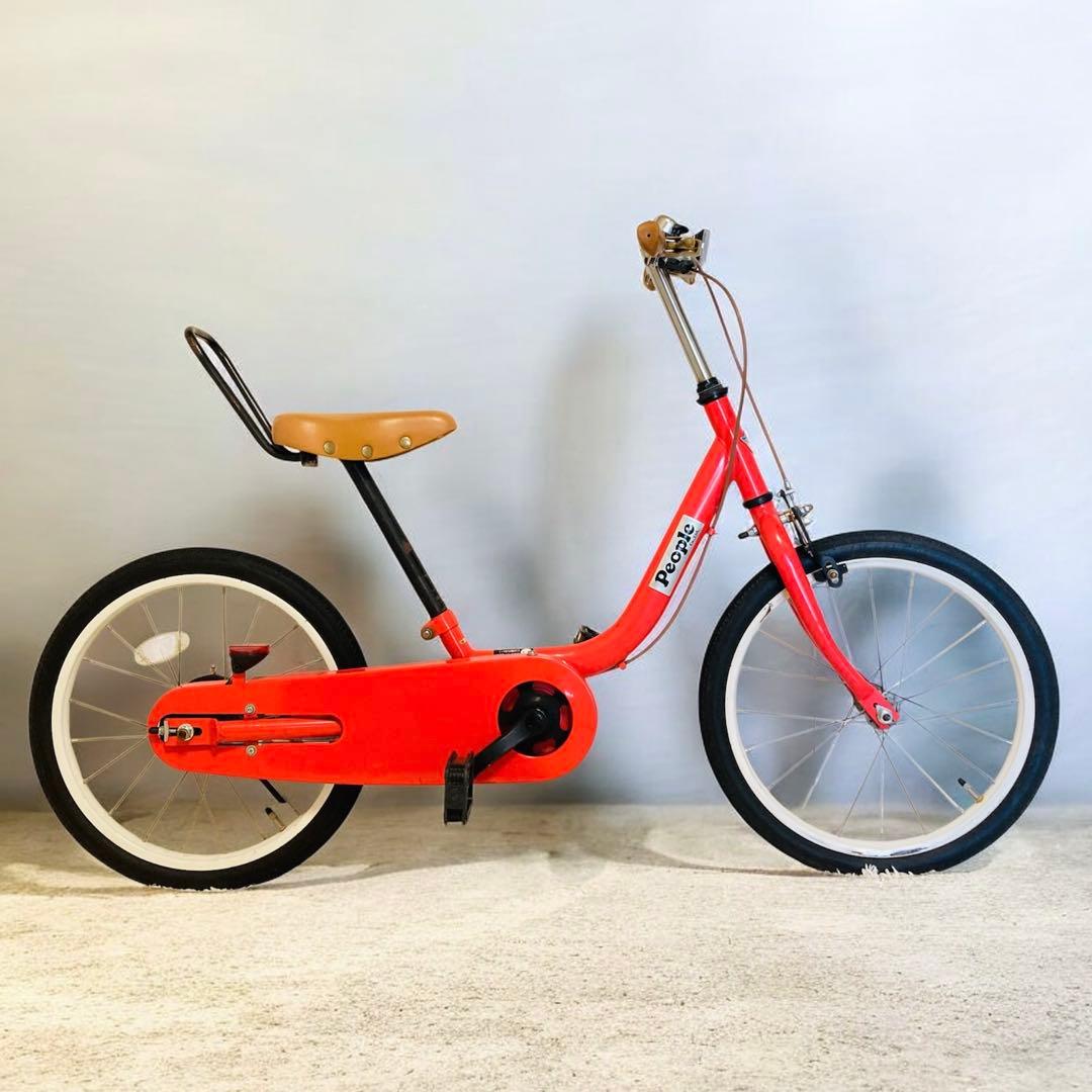 【直接取引限定】　ピープル ケッターサイクル 18インチ 子供用自転車　反射板