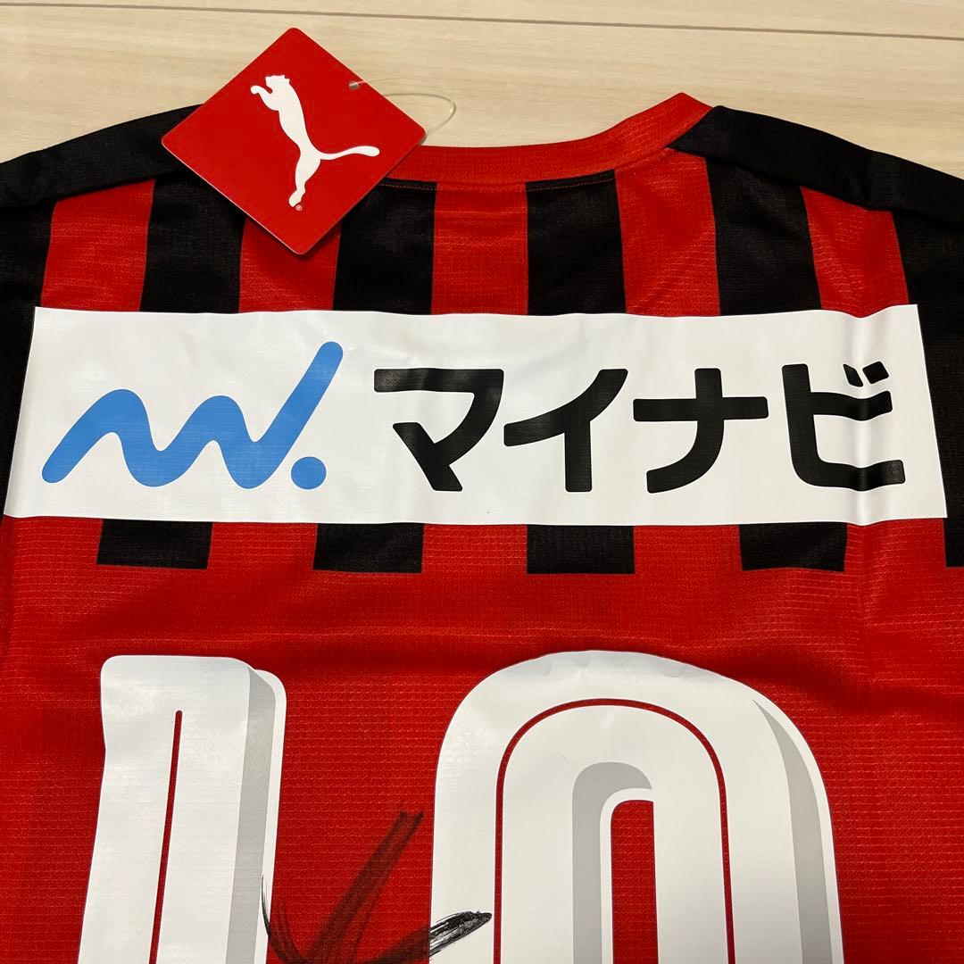 ロアッソ熊本　巻誠一郎　選手　ユニフォーム　サイン