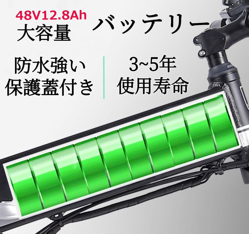 S-M80 電動アシスト自転車 折り畳み バッテリー MTB フル電動自転車