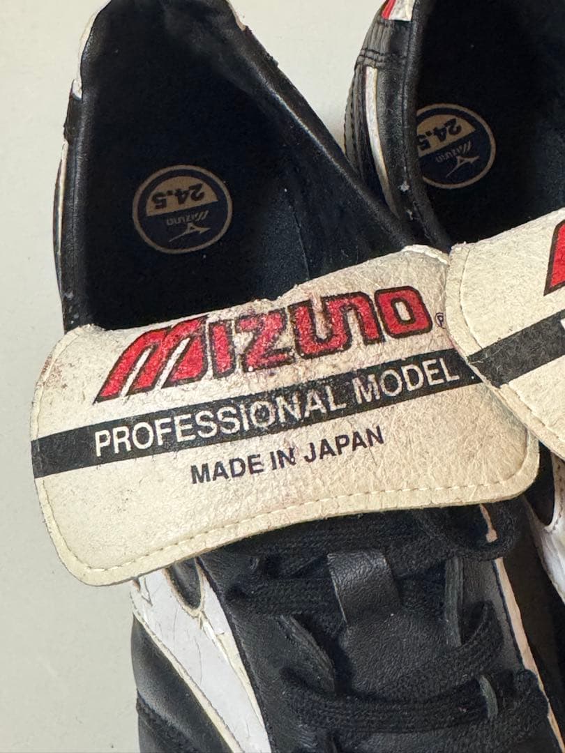 【未使用】MizunoモレリアⅡ 24.5cm パブロ•アイマール直筆サイン
