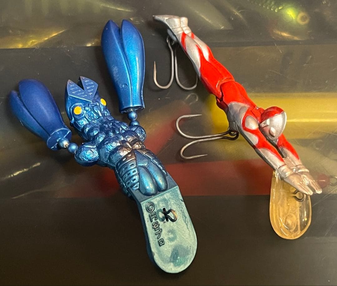 ポケモン 仮面ライダー ガメラ マジンガー ウルトラマン　ルアー10点