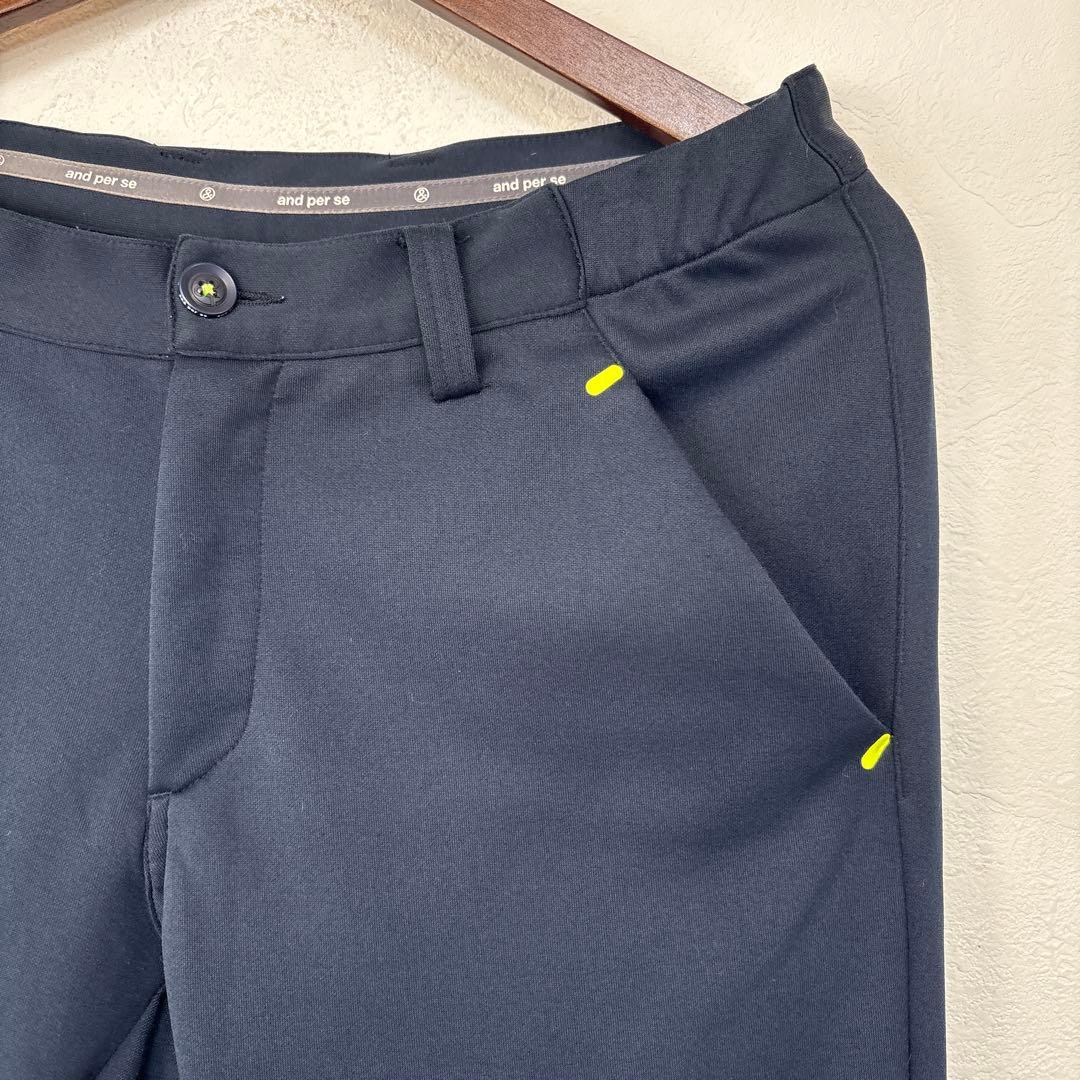 A美品　and per se ゴルフウェア　ストレッチ　パンツ ルコック　フィラ