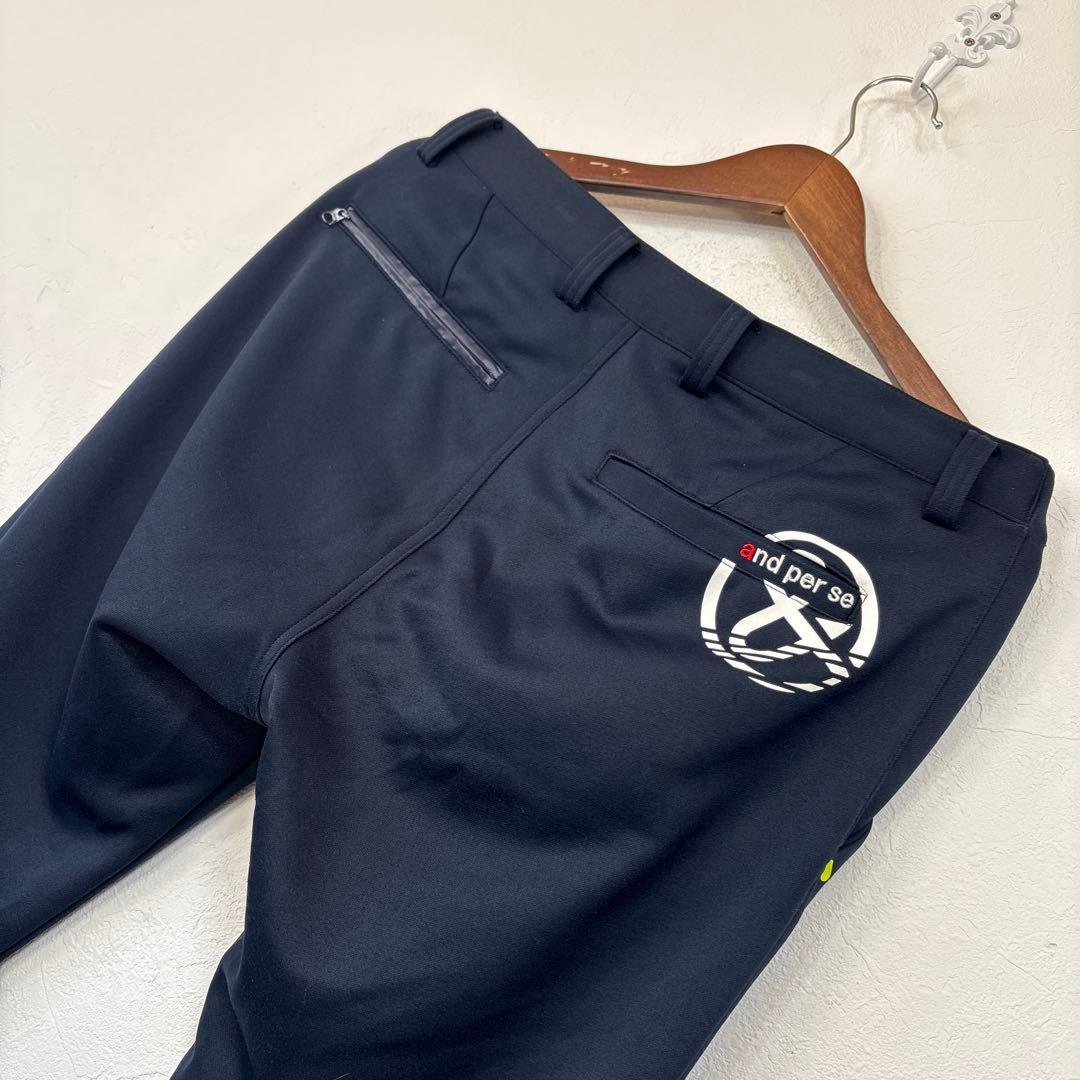 A美品　and per se ゴルフウェア　ストレッチ　パンツ ルコック　フィラ