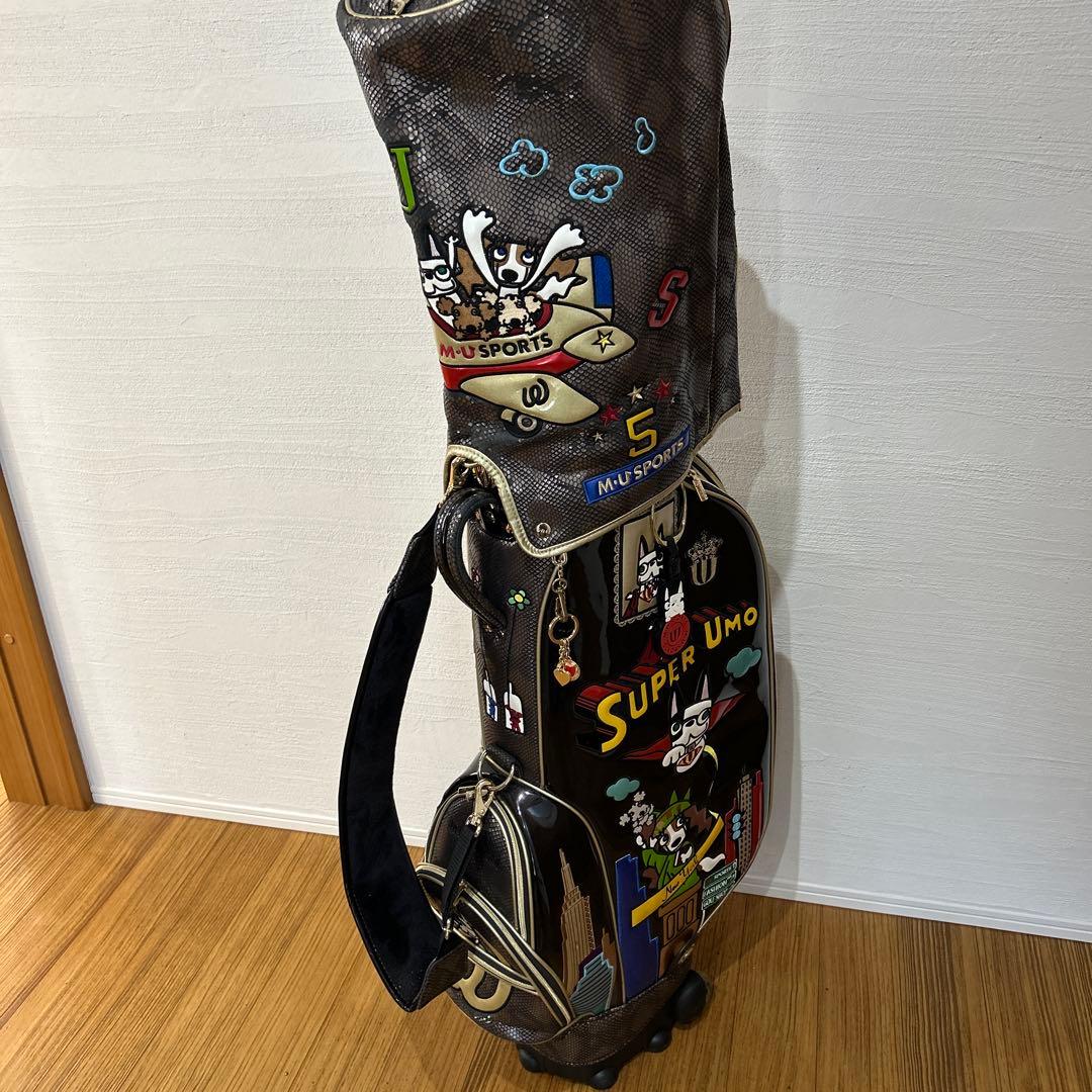 M.U.SPORTS キャディバッグ ローラー付き