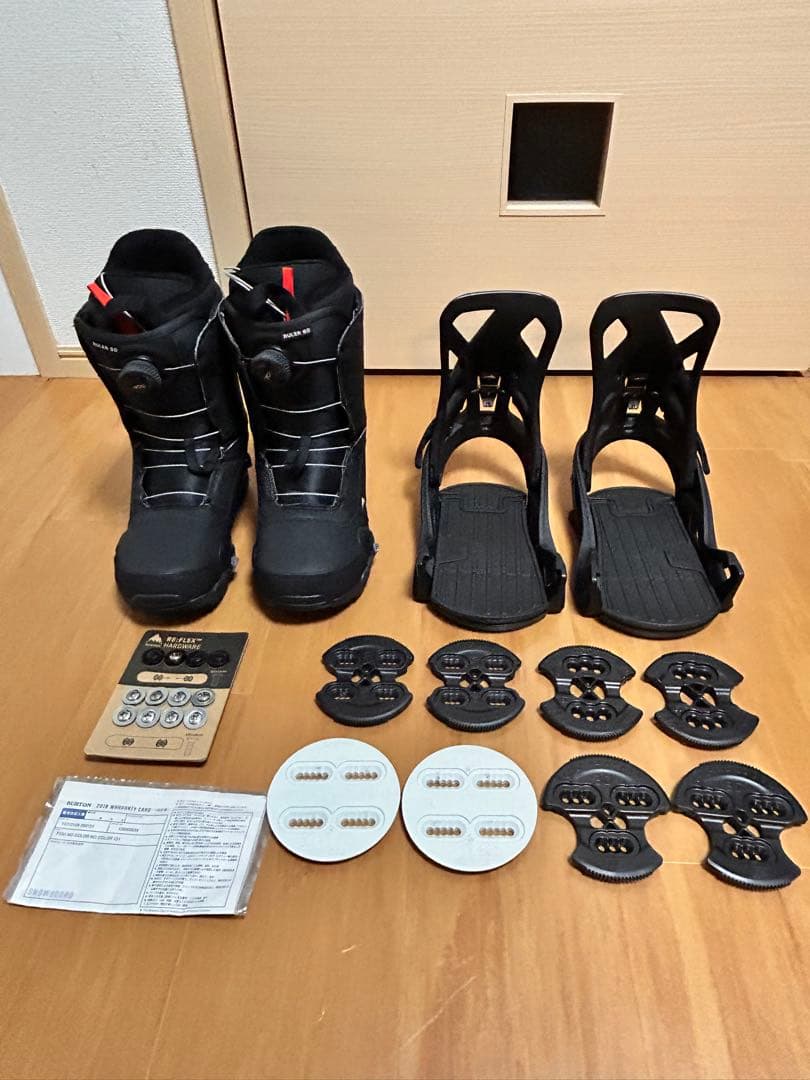 値下げしました 送料込み BURTON step onステップオン ブーツセット