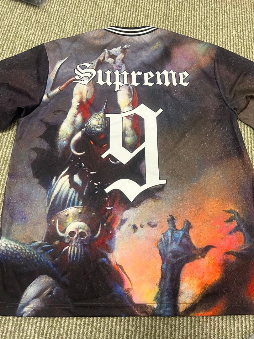 ウェア Supreme x Frank Frazetta Soccer Jersey