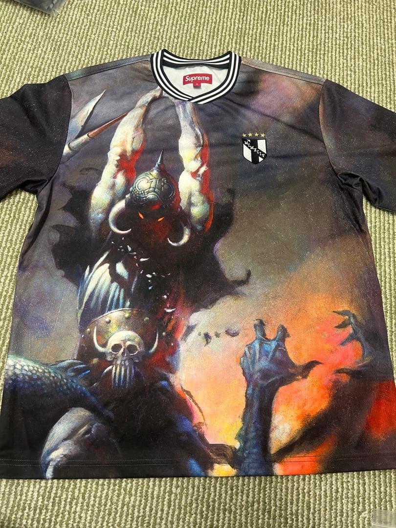 ウェア Supreme x Frank Frazetta Soccer Jersey