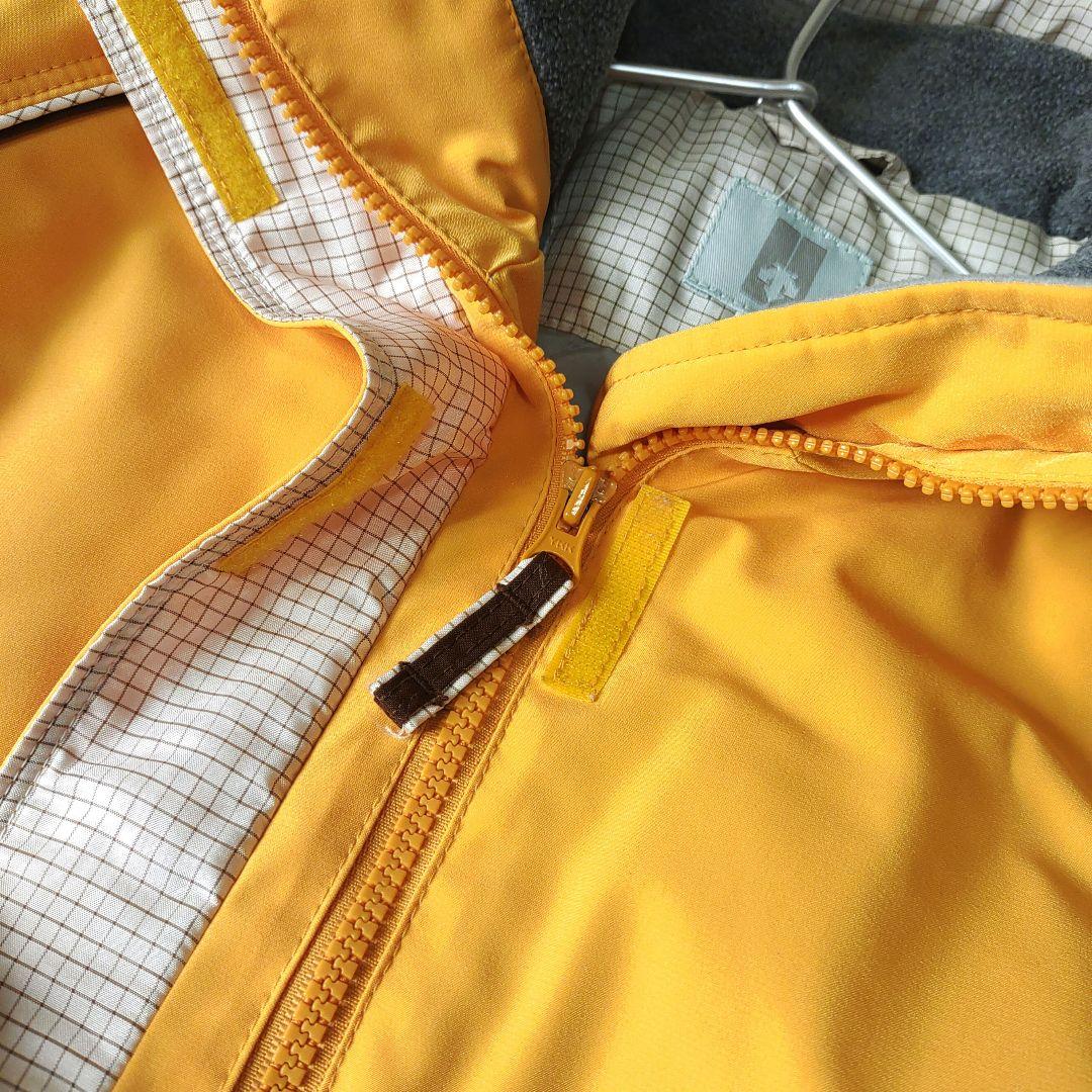 【美品】DESCENTE　デサント　スノボー　スキーウェア　イエロー　レディース