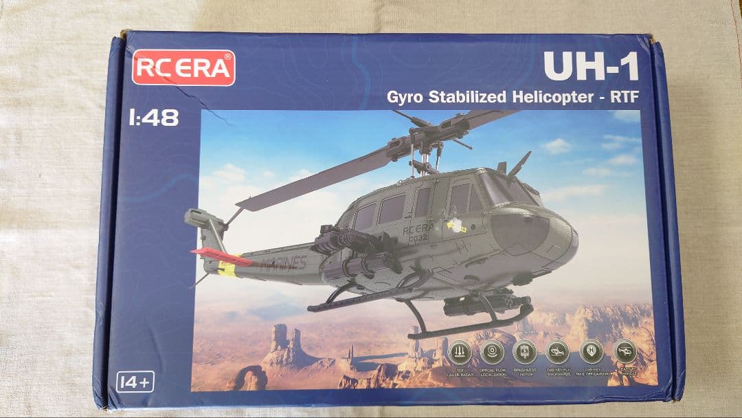 RC ERA【C032】1:48　UH-1ラジコンヘリコプター