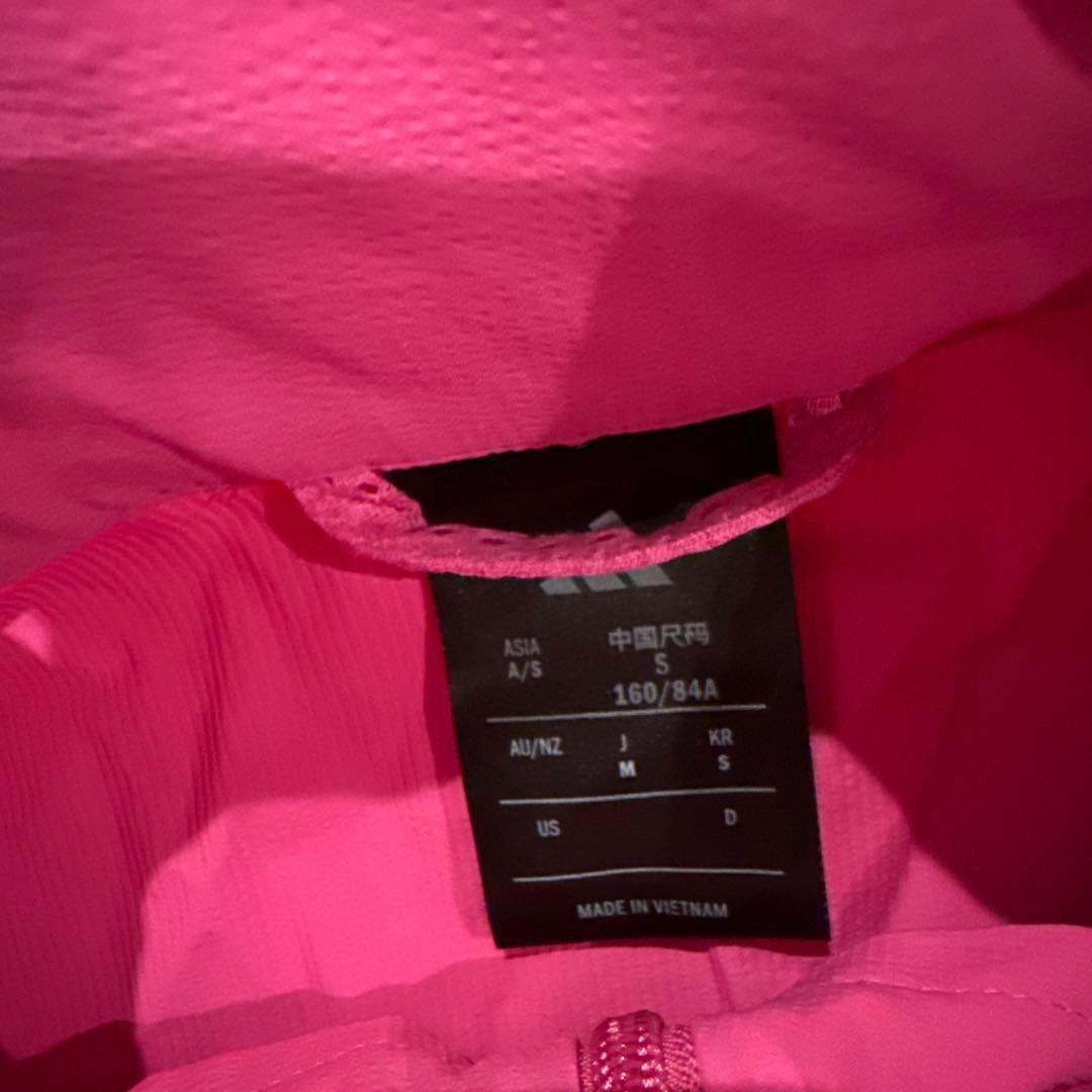 adidas ピンク ジャージ上下セット Sサイズ