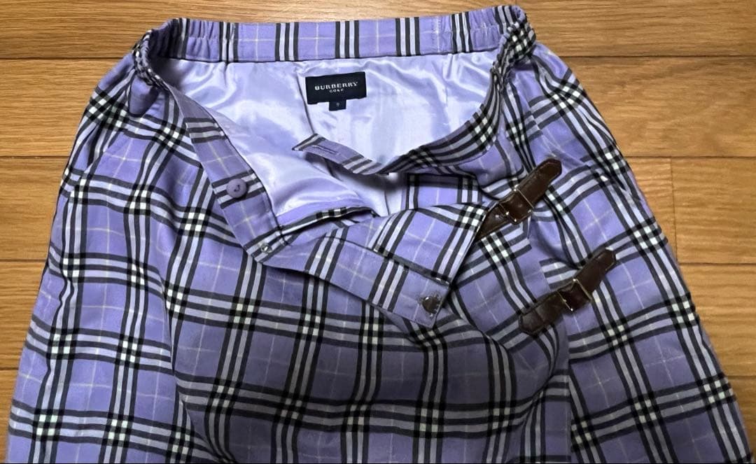 【美品】BURBERRY ゴルフ ノバチェック キュロットスカート 9号
