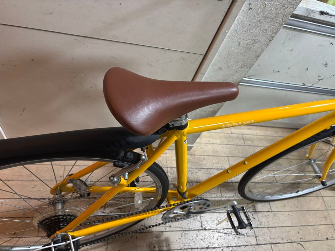 WEEKEND BIKES クロスバイク 700C イエロー