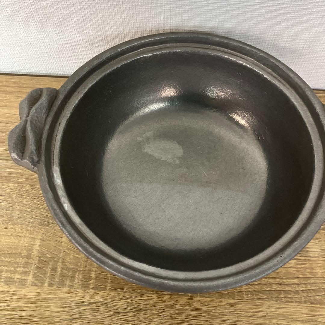 新品未使用　金属製土鍋