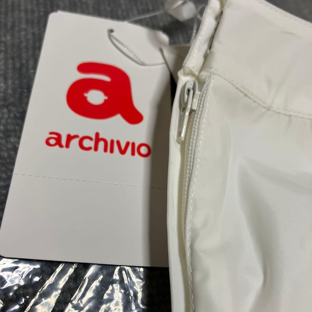 新品未使用　31900円の品　archivio ストライプ ゴルフスカート