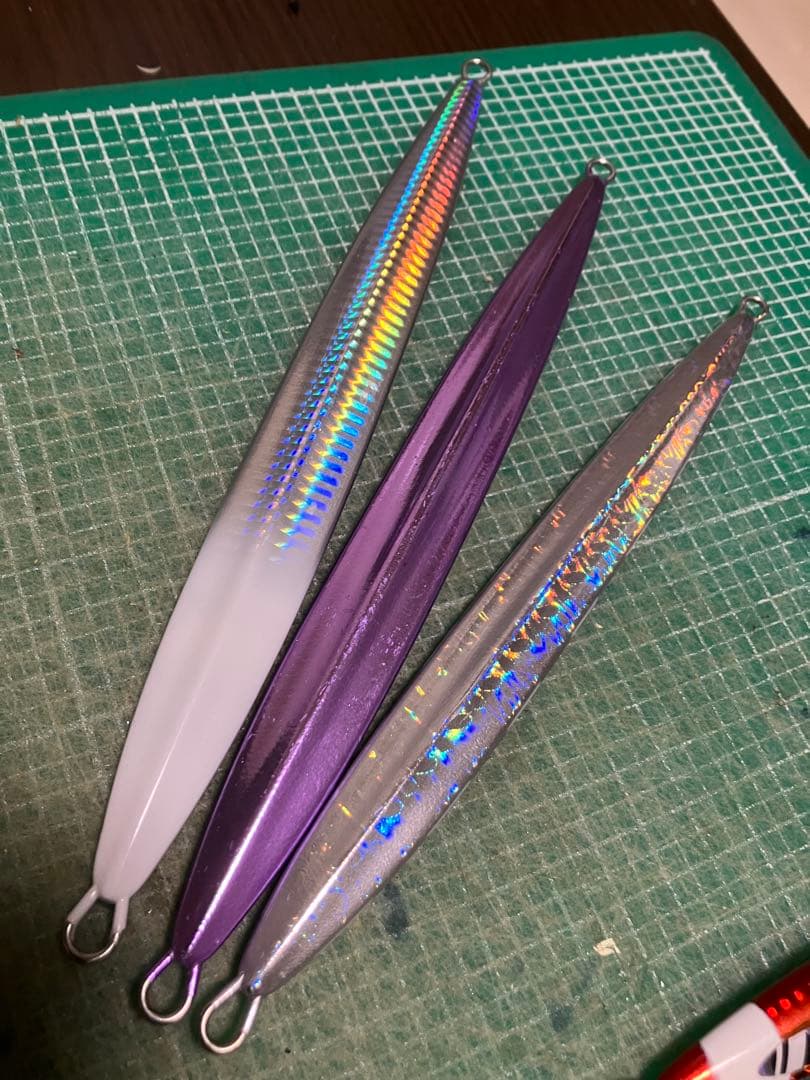 専用バーチカルロングスロー、300g ×1　250g ×2 200g ×2