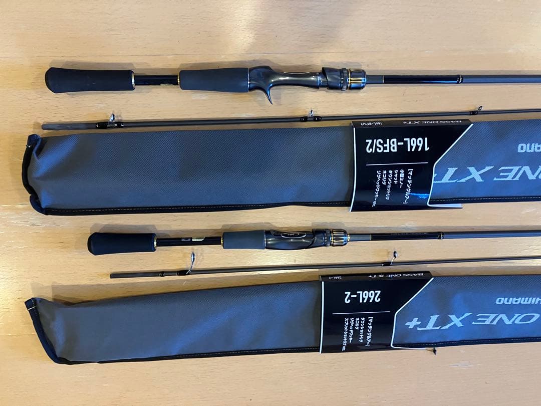 シマノ　23 BASS ONE XT+ 4本セット　バスワンXT +