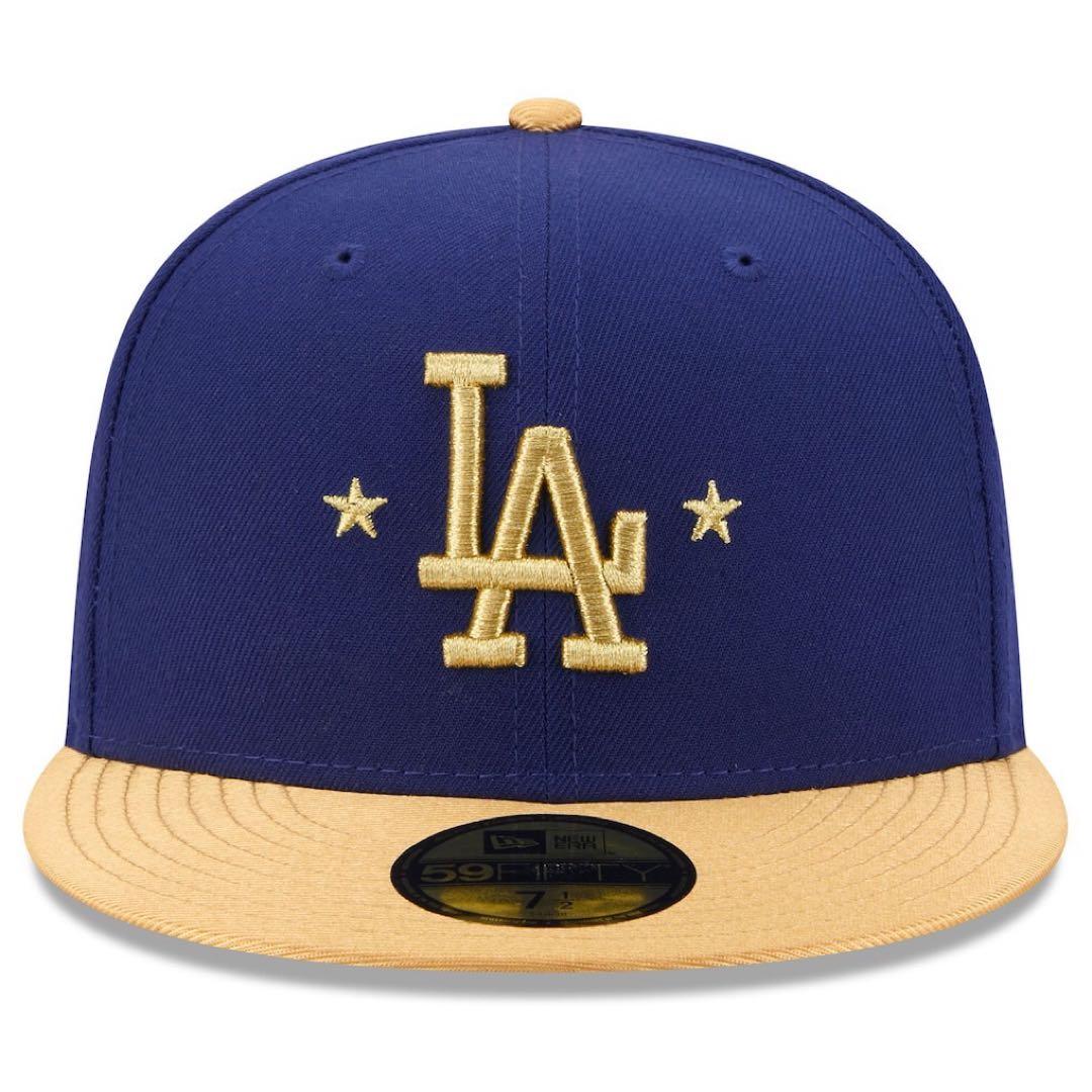 ニューエラ キャップ ドジャースゴールドコレクション 59FIFTY 7 5/8