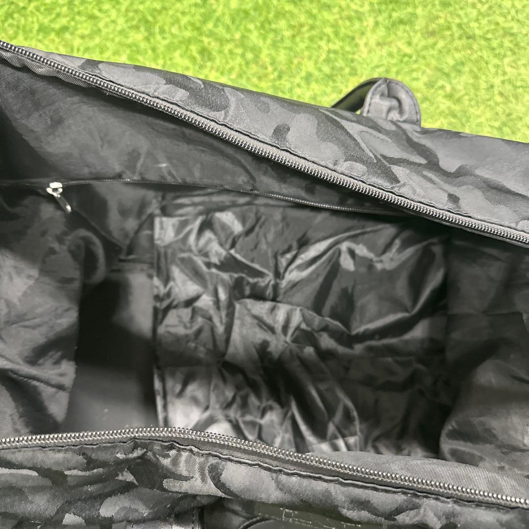 PXG ゴルフ用 ボストンバッグ 大容量 黒 迷彩柄