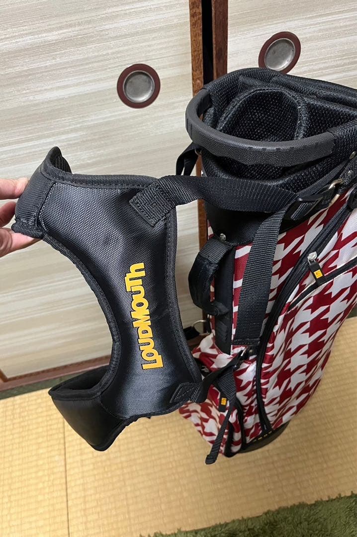 ラウドマウス スタンド型キャディバッグ 美品 LOUDMOUTH