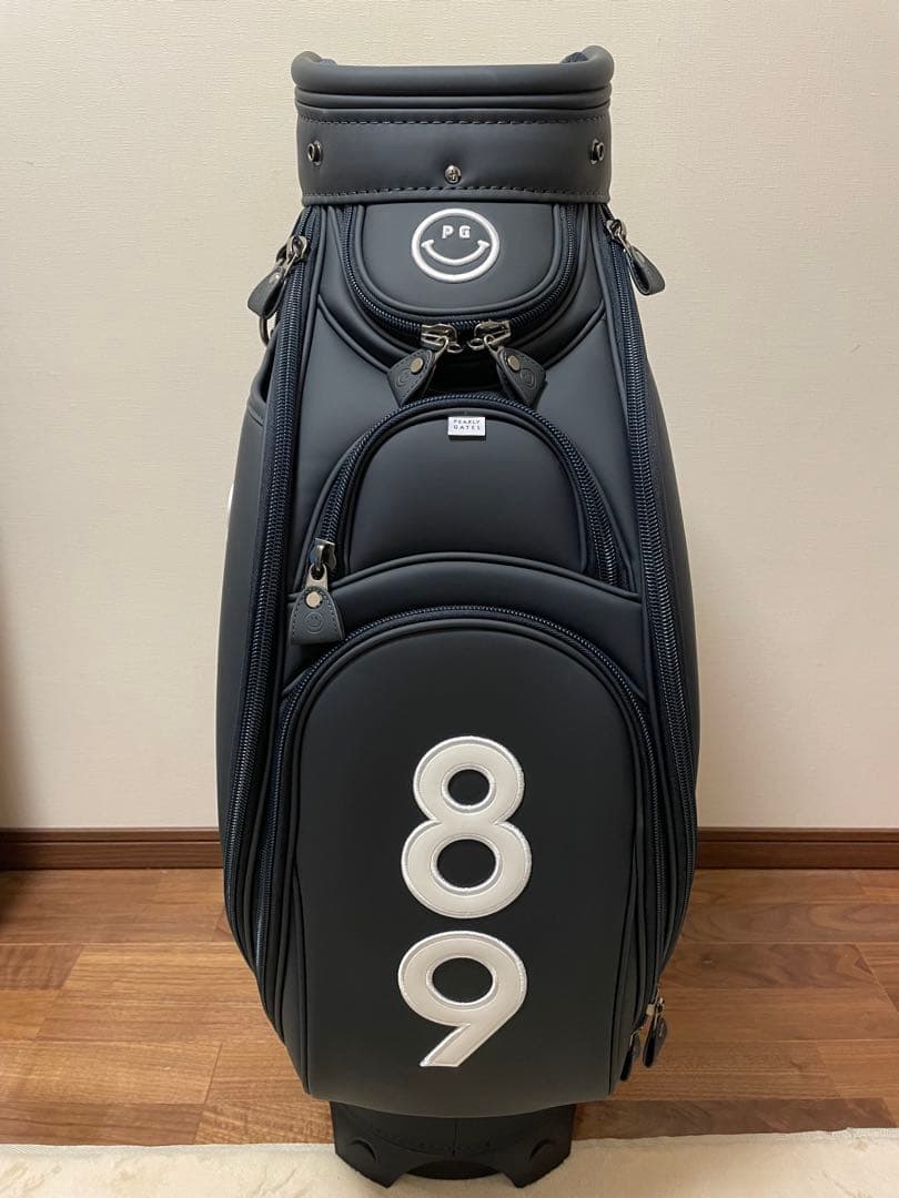 PEARLY GATES マット合皮 キャディバッグ (46インチ対応) 新品