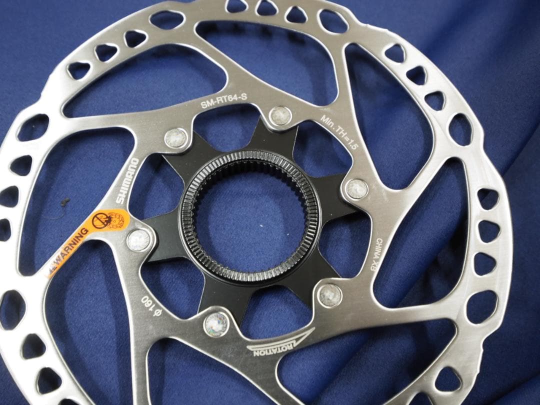未使用 105 シマノ ブレーキローター 前後セットSM-RT64