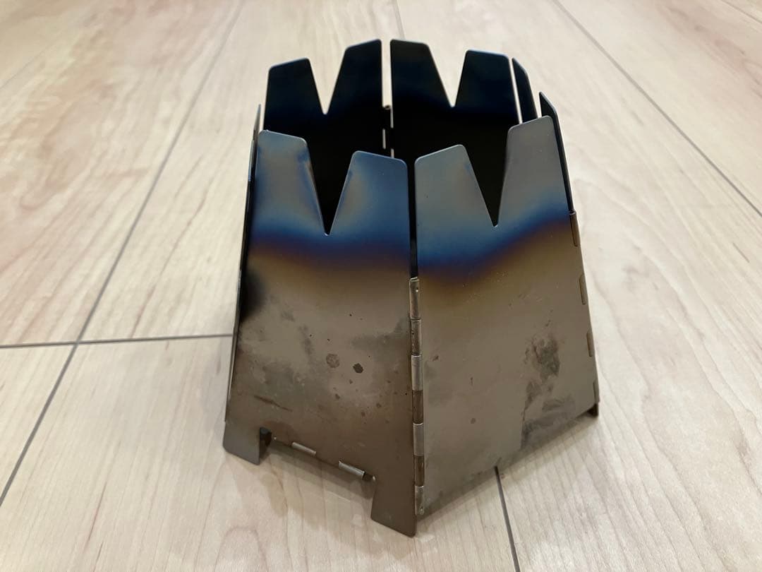 バーベキュー・調理用品 VARGO HEXAGON WOOD STOVE TITANIUM