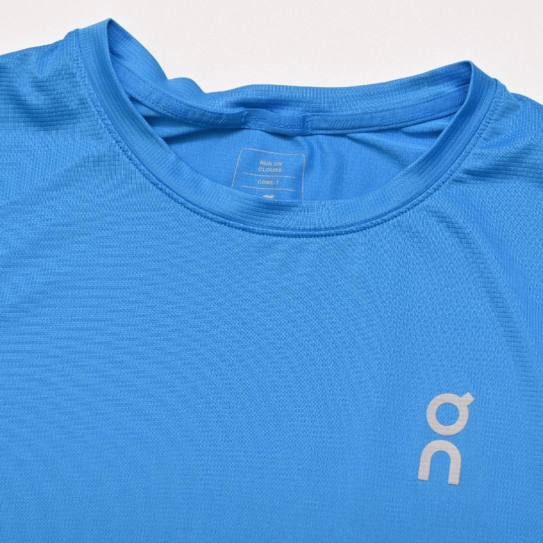 On オン CORE-T コア Tシャツ S ブルー 青 半袖 ランニング